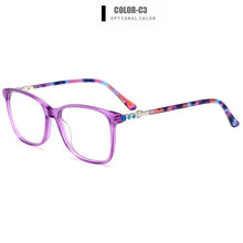 Load image into Gallery viewer, Gmei Optical Acetate Glasses Frame Women Square Prescription Eyeglasses Myopia Optical Frame Female Full Rim Spectacles M22003