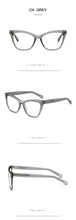 Load image into Gallery viewer, 2022 Fashion Cat Eye Glasses Frame for Women Optical Retro eyeglasses frames Myopia Prescription anti blue ray glasses eyewear