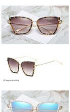 Load image into Gallery viewer, 2022 Cat Eye Sunglasses Women Brand Designer Alloy Sun Glasses Vintage Metal Female Glasses Oculos Feminino Gafas De Sol UV400