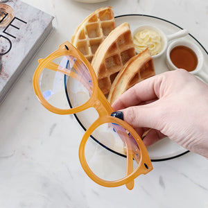 New Glasses Frame Round Computer Eyeglasses Arrow Rivet Eye glasses Frames For Men Women Candy Color Optical Glasses Frame