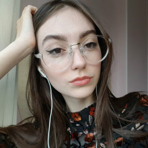 Transparent round glasses clear frame Women Spectacle myopia glasses  Men EyeGlasses Frame nerd optical frames clear