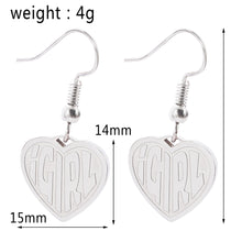 Carica l&#39;immagine nel visualizzatore di Gallery, 100% Stainless Steel Female Symbol Internet Girl She Devil Igirl Choker Necklace for Women Heavy Gothic Streetwear Chain Jewelry