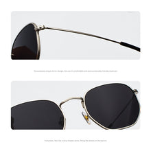 Load image into Gallery viewer, New Vintage Gold Sunglasses Men Square Metal Frame Silver Brown Black Small Sun Glasses Female Unisex Summer Style Shades
