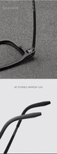 Load image into Gallery viewer, Men Pure Titanium Glasses Frame TR90 Ultralight Myopia Hyperopia Glasses Female Large Frames For Prescription Spectacles 8836X