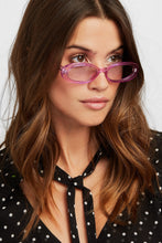 Load image into Gallery viewer, LongKeeper 2022 Small Oval Sunglasses Women Men Retro Vintage  Sun Glasses Ladies Black White Pink Clear Shades for Female 90s