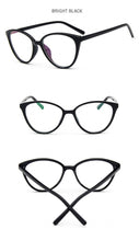 Carica l&#39;immagine nel visualizzatore di Gallery, Women Spectacle Glass frame Anti Blu Rays Blue Light Blocking Female clear lens Girls nerd black red optical eyeglasses frame