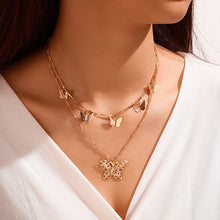 Load image into Gallery viewer, 2020 New Trendy Metal Hip Hop Lock Necklaces Punk Cross Pendant Necklace Gold/Silver Color For Women Men Jewelry Gifts