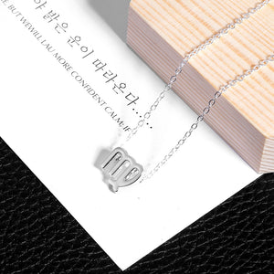 Men Women 12 Horoscope Zodiac Sign Gold Pendant Necklace Aries Leo 12 Constellations Jewelry Kids Christmas Gifts 19NOV91