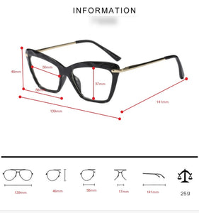 Fashion Square Glasses Frames Women Trending Styles Brand Optical Computer Glasses Oculos De Grau Feminino Armacao