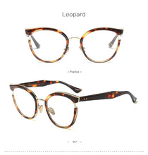 Load image into Gallery viewer, Woman Semi-Transparent Acetate Optical Eyeglasses Fashion Frame Spectacles for Women Prescription Eyewear Glasses Frame