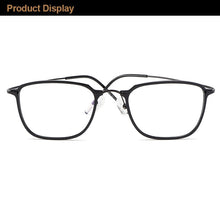 Load image into Gallery viewer, Gmei Optical Ultralight Beta Titanium Flexible Glasses Frame Men Square Prescription Eyeglasses Myopia Optical Frames M19003