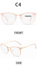 Load image into Gallery viewer, Anti Blue Light Glasses Frames Vintage Square Eyeglasses for Women Chic Clear Optical Myopia Frame