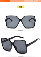 Load image into Gallery viewer, New Sunglasses Women Oversize Fashion Gradient Brand Designer Female Sun Glasses UV400 lentes de sol mujer очки