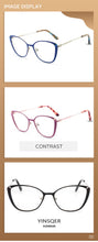 Load image into Gallery viewer, Metal Square Female Prescription Glasses Frame For Women Retro Myopia Optical Lenses Eyeglasses Frames For Sight Minus