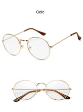 Load image into Gallery viewer, 2022 Retro Round Yellow Sunglasses Women Brand Designer Sun Glasses For Female Male/man Alloy Mirror Oculos De Sol