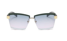 Load image into Gallery viewer, 47391 Rimless Luxury Sunglasses Square Men Women Fashion Shades UV400 Vintage Glasses