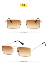 Load image into Gallery viewer, 2022 Brands Design Women Anti-Reflective Mirror Sunglasses Fashion Metal Square Glasses Classic Men Out Door Sun Glasses Uv400