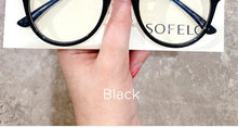 Carica l&#39;immagine nel visualizzatore di Gallery, Transparent Clear Optical Glasses Frame Women Retro Round Anti Blue Light Eyeglasses Frame Prescription Myopia Eyewear Frame