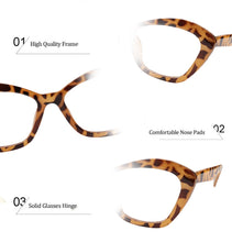 Load image into Gallery viewer, Cat Eye Eyewear Prescription Eyeglasses Frame Women Glasses Clear Lens Myopia Optical Glasses