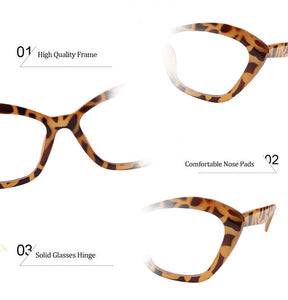 Cat Eye Eyewear Prescription Eyeglasses Frame Women Glasses Clear Lens Myopia Optical Glasses