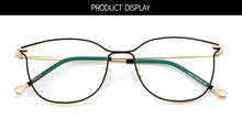 Load image into Gallery viewer, Gmei Optical Trendy Urltra-Light Titanium Alloy Women Full Rim Glasses Frames For Myopia Reading Prescription Eyeglasses M18043