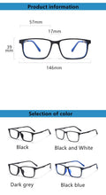 Carica l&#39;immagine nel visualizzatore di Gallery, Gmei Optical Pure Titanium Glasses Frame For Myopia Glasses Men Light And Comfortable Full Rim Large Size Spectacles Frames 8838
