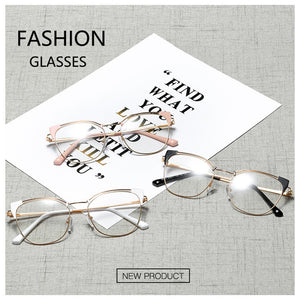 Belmon Cat Eye Spectacle Frame Women Eyeglasses Computer Prescription Optical For Female Eyewear Clear Lens Glasses Frame