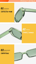 Load image into Gallery viewer, Small Sunglasses Women Fashion Oval Sun Glasses Men Vintage Green Eyewear Ladies Traveling Style UV400 Goggles