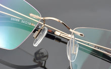 Load image into Gallery viewer, Rimless glasses frame women eyeglasses myopia spectacle frames goggle Brand computer prescription eye glasses frames for women