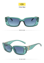 Load image into Gallery viewer, Fashion Rectangle Brand Sunglasses Women Vintage Classic Eyewear 2022 Men Trending  Sun Glasses Shades anti-ultraviolet UV400