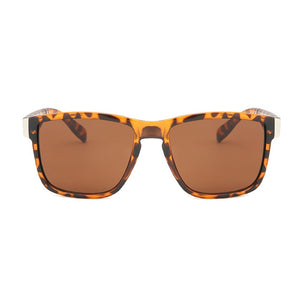 Fashion Wrap Square Frame Retro Decorative Photochromic Sunglasses Women Men Versatile Pattern Frame Sunglasses For Adults
