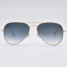 Load image into Gallery viewer, Classic 3025 pilot sunglasses men women  58mm and 62mm crystal glass mirror lens brown gradient sunglass UV400 protection