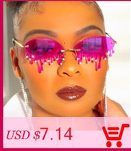 Load image into Gallery viewer, QPeClou Unique Vintage Cat Eye Glasses Women  Retro Metal Cateye Eyeglasses Frames Female Clear lens Optical Oculos Gafas
