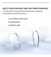 Load image into Gallery viewer, MERRYS Anti Blue Light Rays Photochromic Series 1.56 1.61 1.67 Prescription CR-39 Resin Aspheric Glasses Lenses Myopia Lens