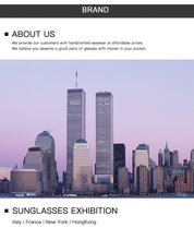 Load image into Gallery viewer, 2022 Oversized Square Rimless Sunglasses Women Brand Designer Flat Siamese Sun Glasses Female Eyewear Travel Gafa de sol