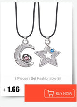 Load image into Gallery viewer, Best Friend Necklace Women Heart Tai Chi Crown Couple Pendants Best Friends Forever Necklaces  BFF Friendship Jewelry Choker
