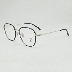 fashion myopia optical glasses frame women retro eye glasses frames for women Metal prescription computer spectacle frames 6004