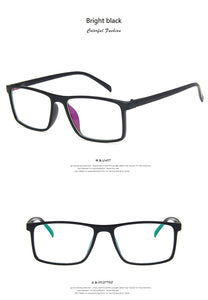Square Men Glasses Frame Women Retro Student Myopia Eyeglasses Frame Transparent Men's Eyewear Frame