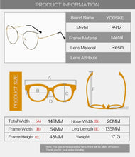 Load image into Gallery viewer, Vintage Cat Eye Glasses Frames Women Retro Transparent Eyeglasses Female Oversized Optical Spectacles