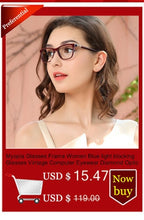 Load image into Gallery viewer, OCCI CHIAR Cat Eye Blue Light Glasses Frame Women Computer Glasses Decorative Myopia Prescription Eyeglasses Frames Fake Eyewear