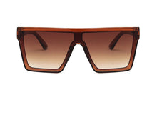 Load image into Gallery viewer, Vintage Square Sunglasses Woman Siamese Oversized Sunglasses Woman/Men Retro Sunglasses Lentes De Sol Mujer