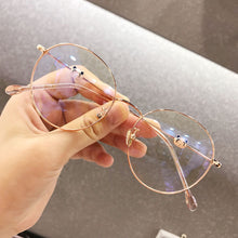Load image into Gallery viewer, Cute 3D Panda Glasses Anti-Blue Light Anti-Radiation Glasses Round Shaped Fashion for Women TC21
