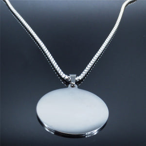 Viking Stainless Steel Necklace Chain Men/Women Silver Color Necklaces & Pendants Jewelry collar acero inoxidable mujer N3296S02