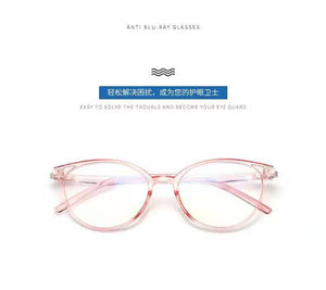 Protect Eyesight Anti Blue Light Glasses Frame Ladies Look At Phone Eyewear Blocking Glare Computer Glasses Women Cat eye