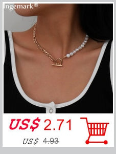 Constellation Carve Coin Pendant Necklace Simple Copper Leo Beads Clavicle Chain Necklace Sexy Couple Jewelry