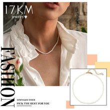 Load image into Gallery viewer, Flower Pearl Necklaces For Women Party Bow Knot Pendant Necklace Fashion Choker Elegant Flower Jewelry Gifts 2020