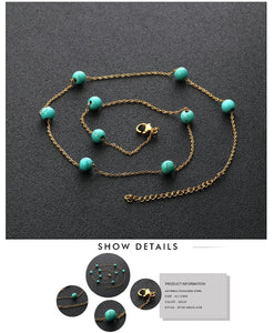 LUXUKISSKIDS 2020 New (45+5cm) Gold Pendants Link Chain Choker Necklace Women Jewelry Stainless Steel Babygirl Necklaces Set
