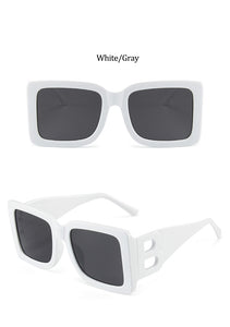 2022 Brand Square Sunglasses Woman Oversized Black Style Shades For Women Big Frame Fashion Sunglasses Female UV400 Glasses