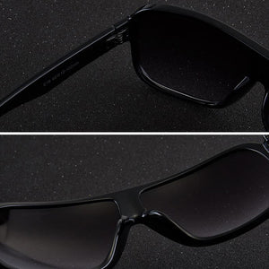 Retro Reflective Metal PC Women Fashion Square Large Frame Colorful Sports Sunglasses Men Versatile Big Motion Sunglasses