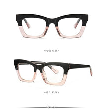 Load image into Gallery viewer, WERGASUN Cat Eye Optical Frames vintage eyeglasses Transparent Computer Glasses Fashion Brand Woman Spectacles Glasses